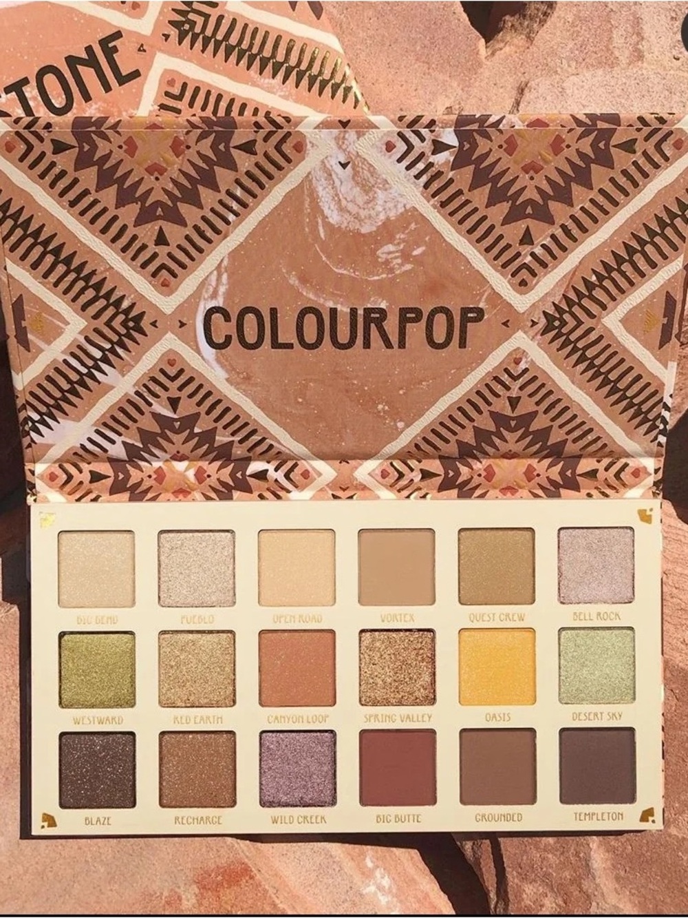 ColourPop Sandstone Eyeshadow Palette 🌵🧡
